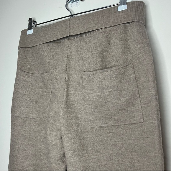 SOMETHING NAVY Mikayla 100% Wool Cigarette Crop Camel Pants - Picture 8 of 8
